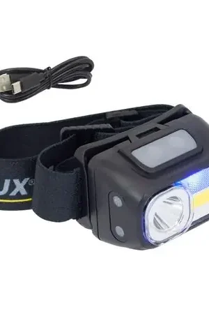 Linterna Frontal LED Recargable 3W 5 Modos OP-3663 OPALUX Prezzo Basso