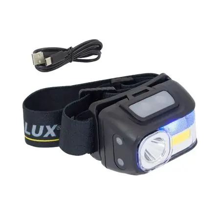 Linterna Frontal LED Recargable 3W 5 Modos OP-3663 OPALUX Prezzo Basso