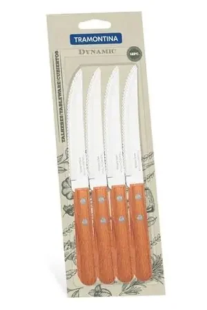 Offerta Del Giorno Jgo Cuchillo Asado Dynamic X12 - Tramontina Cuchillos de Acero Inox