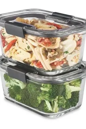 Di Marca Set de 2 herméticos de vidrio Brilliance Rubbermaid 2118309