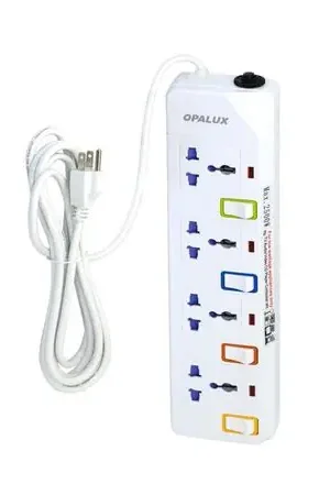 Supresor de Picos 4 Salidas con Toma a Tierra OP-E104T OPALUX Offerta Speciale