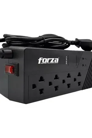 Estabilizador Forza Fvr-1012 1000va500w Color Negro Negro Esclusivo