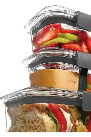 Set de 3 herméticos de plastico Brilliance Rubbermaid Tritan 2024857 Compra Oggi Stesso