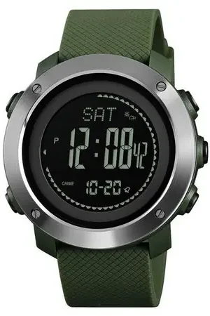 Economico Reloj Skmei 1418 Unisex ALTÍMETRO BARÓMETRO BRUJULA Temperatura