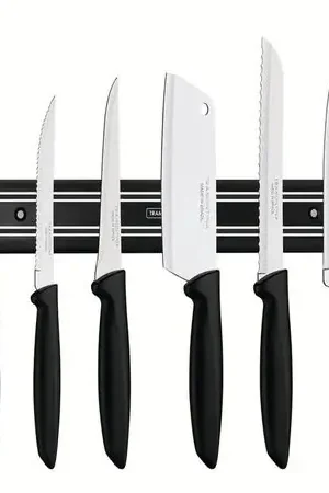A Buon Prezzo Juego de Cuchillos 7 Piezas con Barra Imantada Tramontina Plata