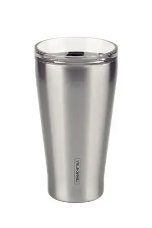 Vaso Térmico de Acero con tapa 550Ml ml Exata - Tramontina Fatto A Mano