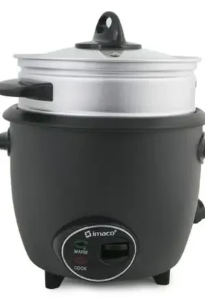 Più Venduto Olla Arrocera multiusos de Imaco 12L Imaco RC6ES Gris Oscuro