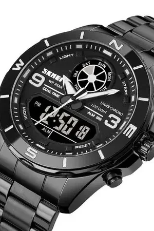 Esclusivo Reloj Skmei 1839 Negro Analogo Digital Negro