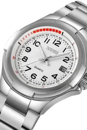 Artigianale Reloj Skmei 9320 Correa Acero Números Analogo para Caballero