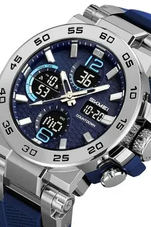 Di Marca Reloj Skmei 2499 Correa Silicona DUAL para Caballero