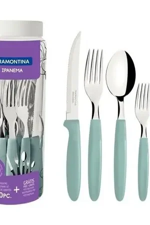 Set de Cubiertos x 30 Piezas Tramontina menta Offerta Speciale