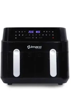Freidora Imaco Digital Doble Canastilla AFD4516 9lts - Negro Compra Online