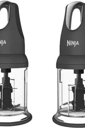 Ninja Picadora Express Chop NJ110GR Pack x2 16 oz / 473 ml | Gris Novità