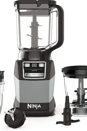Di Marca Ninja Licuadora sistema compacto AMZ493BRN, 72 oz / 2.13 L | Gris