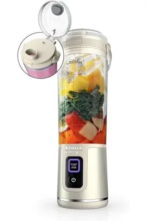 Quantità Limitata Ninja Licuadora portátil Blast 500 ml, inalámbrica, recargable | Vainilla