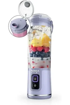 Offerta Speciale Ninja Licuadora portátil Blast 500 ml, inalámbrica, recargable | Muted Lavender