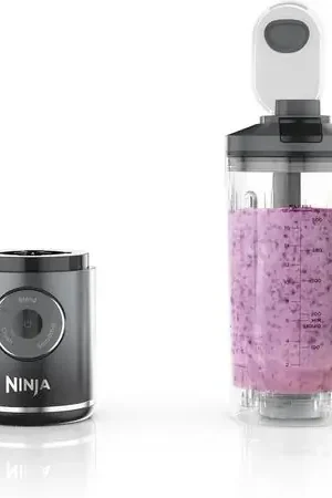 Ninja Blast Max BC251GY, licuadora portátil 22 oz, Twist & Go | Gris Promo Stagionale