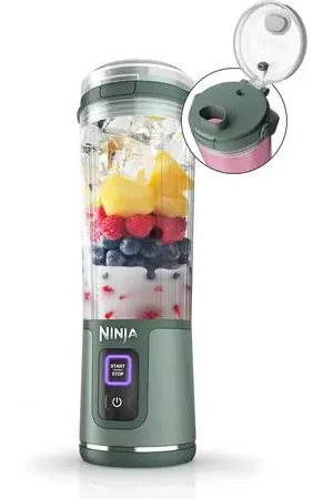 Economico Ninja Licuadora portátil Blast BC151EM 16.9 oz / 500 ml | Verde bosque