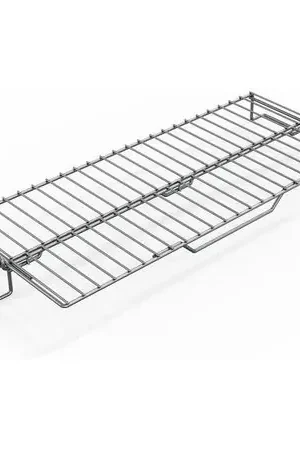 Ultimissimo Modello Parrilla extensible FlexFlame, acero inoxidable, 7 kg | Plateada