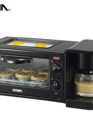 Compra Adesso Horno Cafetera Freidora 3en1 -BREAKFAST- Black Negro