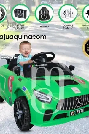 Occasione Carro a Batería de Lujo MERCEDES DEPORTIVE Licenssed Green