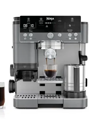 Ninja cafetera Luxe Café Premier, filtro rápido y molinillo | Gris metálico Bestseller