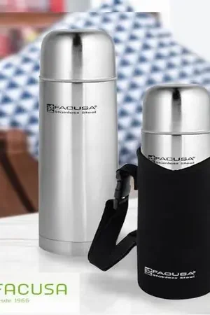 Promo Stagionale TERMO de  ACERO 500ml FACUSA Plata