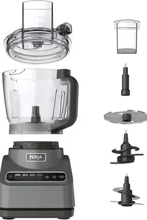 Ninja Procesador Professional Plus BN601 72 oz / 2.13 L | Plateado Fatto A Mano