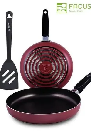 Set de Sartenes FACUSA ROJO con espatula rojo Offerta