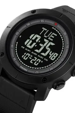 Professionale Reloj Skmei 2095 BRUJULA HORA MUNDIAL Negro