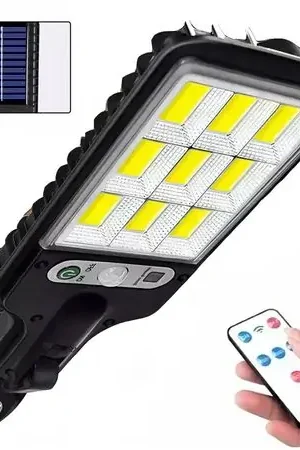 Certificato Lámpara Solar Exterior Pared Brillante 3 Modos con Control