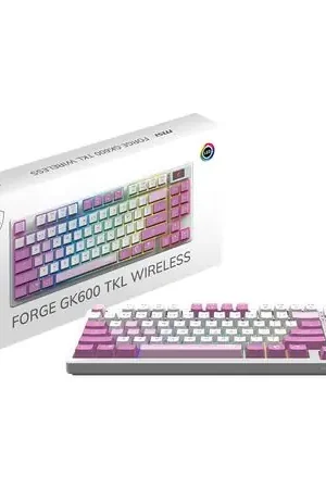 Moderno Teclado Gaming MSI Forge GK600 TKL Inalámbrico Color Violeta - Compacto y Rápido para Gamers - SKU_FORGE GK600 TKL WIRELESS VIOLET_DATE-23-10-2025