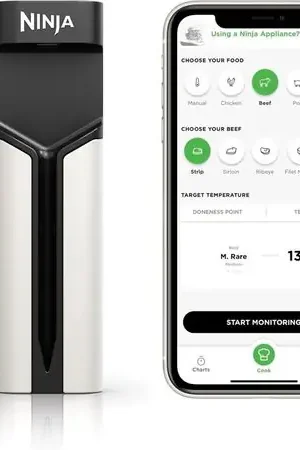 Offerta Speciale Ninja Termómetro ProChef Bluetooth WP100, inalámbrico, para carnes y parrillas