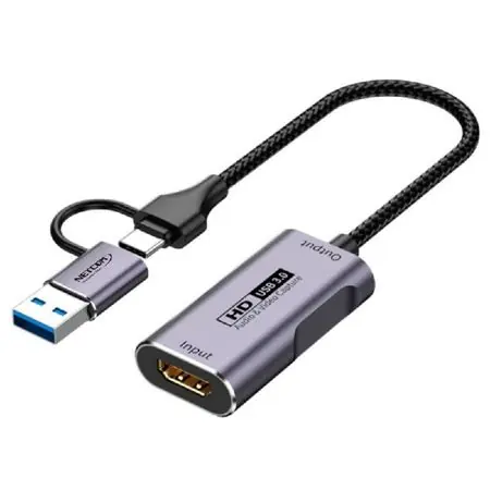 Professionale Capturadora De Video Hdmi 4k 60hz Usb 3.0 Tipo C Netcom