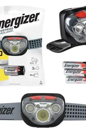 Linterna Frontal ENERGIZER 400 Lumenes 5 modos IPX4 85 mts Direttamente Dal Produttore