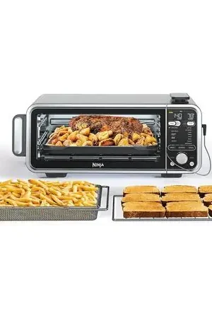 Garanzia Inclusa Ninja Foodi SP351, horno tostador y freidora 13 en 1, 4 qt / 3.78 L | Acero