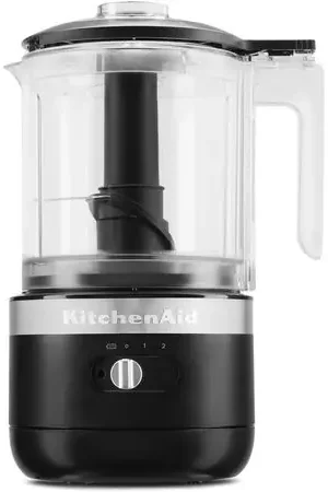 Garanzia Inclusa KitchenAid KFCB519BM, picadora de alimentos inalámbrica 5 qt / 4.7 L | Negro mate