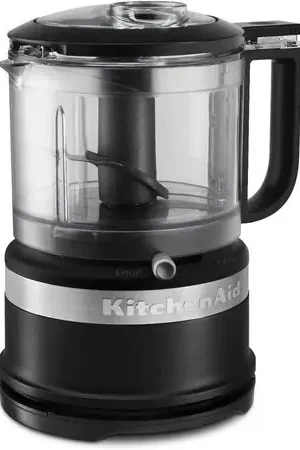 Spedizione Espresso KitchenAid KFC3516BM, picadora de alimentos 3.5 qt / 3.3 L | Negro mate
