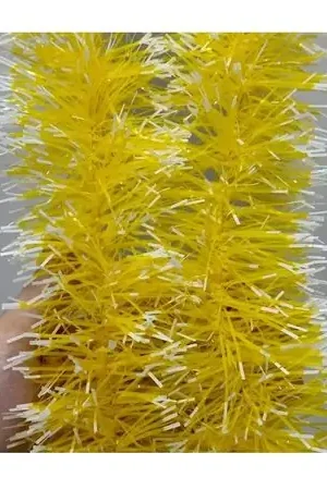 A Buon Prezzo 3 Unid Guirnaldas Navidenas 2mts x 7cm Enredaderas Amarillas