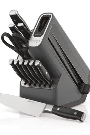 Prezzo Scontato Ninja sistema cuchillos K32012 Foodi NeverDull 12 pzas con afilador | Acero Inoxidable/Negro