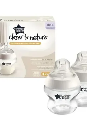 Fatto A Mano Biberón para recién nacido Tommee Tippee anticólico pack 2 unidades