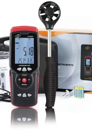 Anemómetro Caudalímetro Higrómetro Termómetro Data Logger - BENETECH GT8907 Prezzo Di Fabbrica