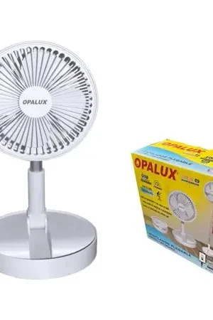 Bestseller Ventilador Plegable Extensible 84 cm Recargable Con Power Bank Opalux OP-TF4-STK