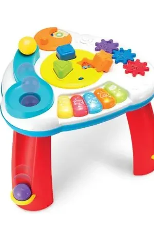 Spedizione Espresso Mesa De Actividades Musical Para Bebés Winfun Bolas Y Figuras