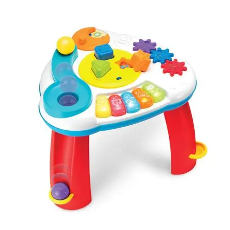 Spedizione Espresso Mesa De Actividades Musical Para Bebés Winfun Bolas Y Figuras