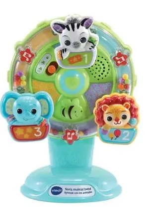 Spedizione Espresso Juguete Para Bebés Vtech Noria Musical Aprende Con Los Animales