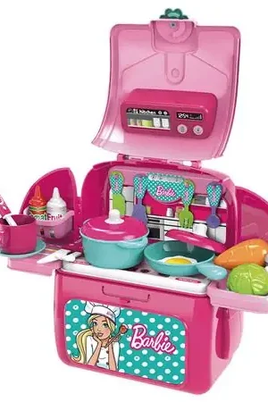 Set De Cocina Barbie Role Play Mochila Ultima Occasione