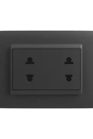 Tomacorriente Doble Universal Negro Dplus Bticino Reso Gratuito