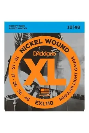 Offerta Lampo Set cuerdas para guitarra eléctrica Daddario EXL110 10-46