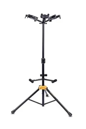 Parante Soporte de 3 Guitarras AutoLock Hercules GS432BPLUS. Nuova Collezione